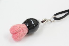 携帯ストラップ（黒/ピンク）化粧箱付 ST-HBP2
