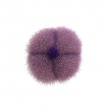 フラワーブラシ（紫） FU-004 写真1