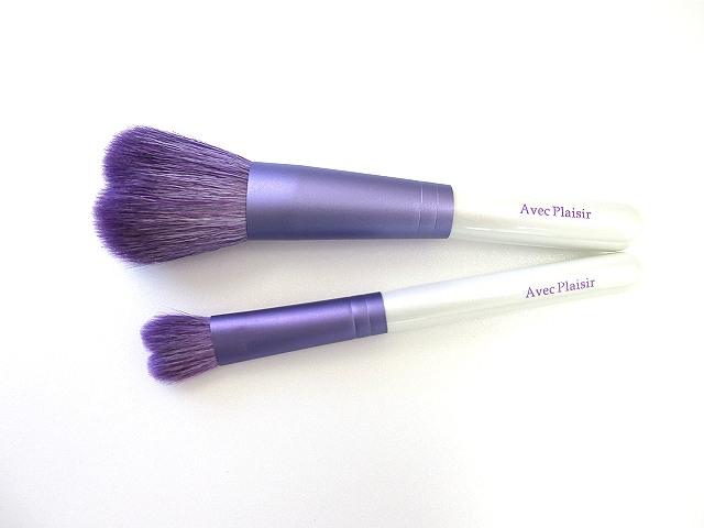 Hp限定価格 ハートセット パープル G 1５v 商品情報 熊野筆 メイクブラシ 熊野化粧筆の喜筆